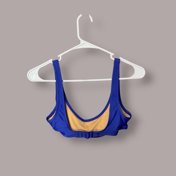 J. Crew Blue Women's Swim Top - Picture 2 of 3